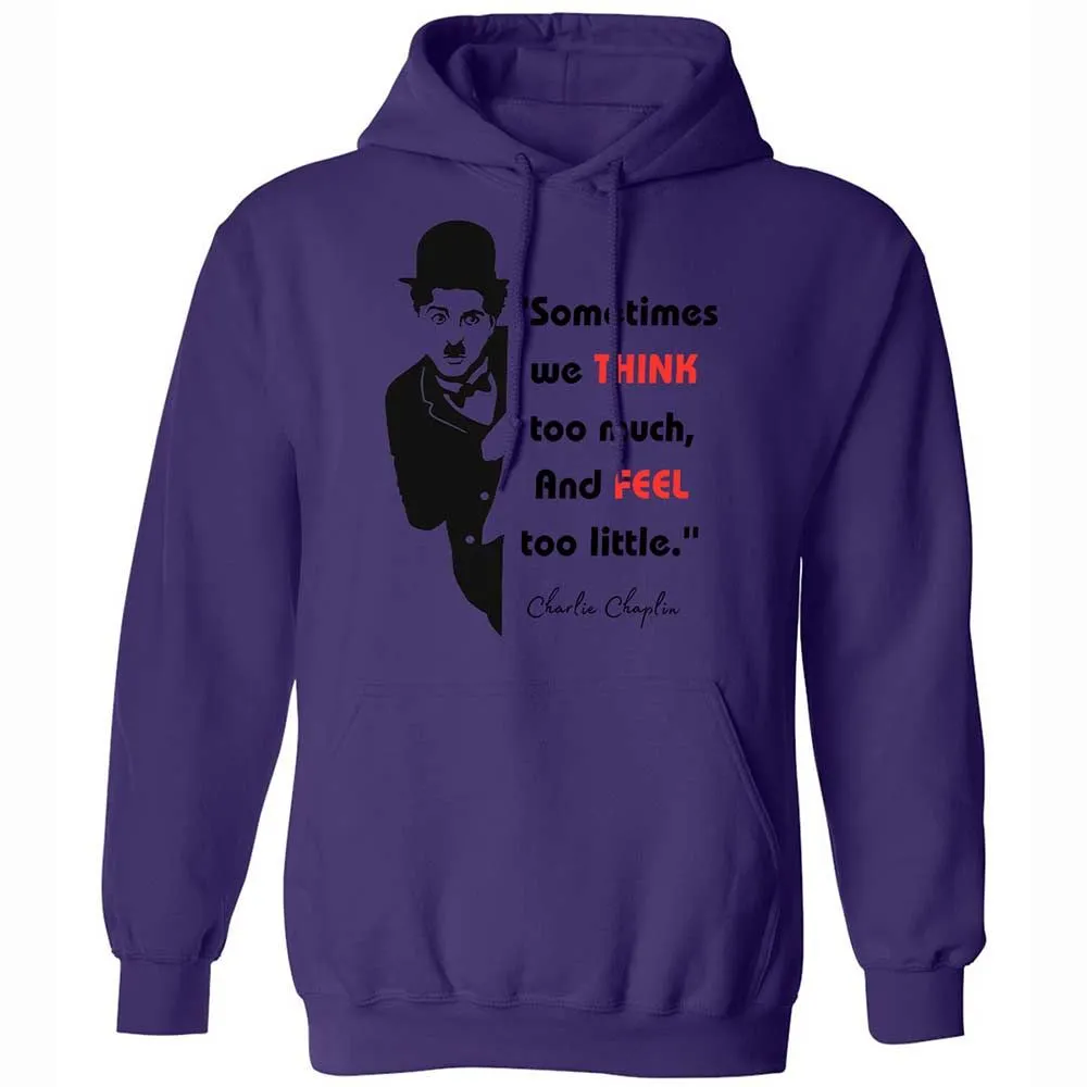 Sometimes we think too much - Purple - 10