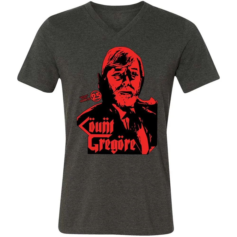 The Count Horror Theater Host - Dark Grey Heather - 9