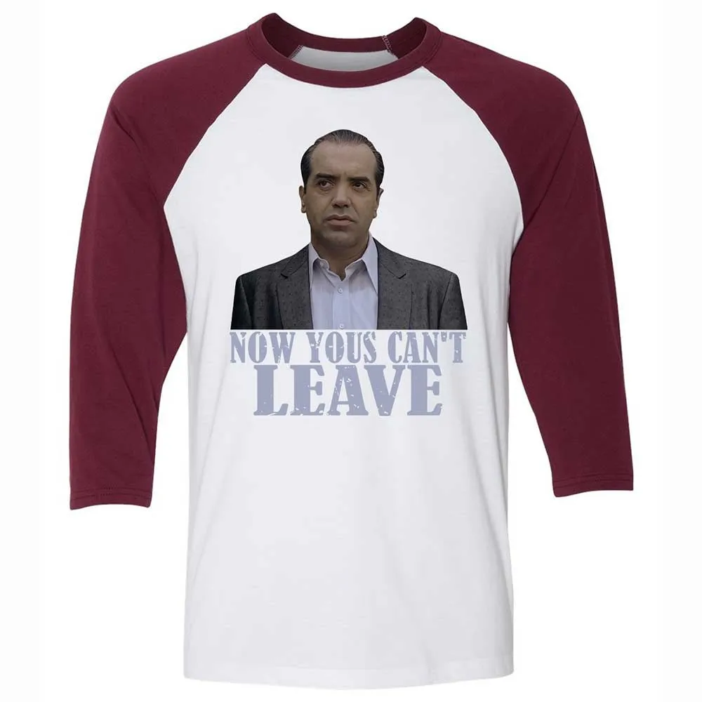 Unisex 3/4 Baseball Tee - MT96VEUY - White/Maroon - 7