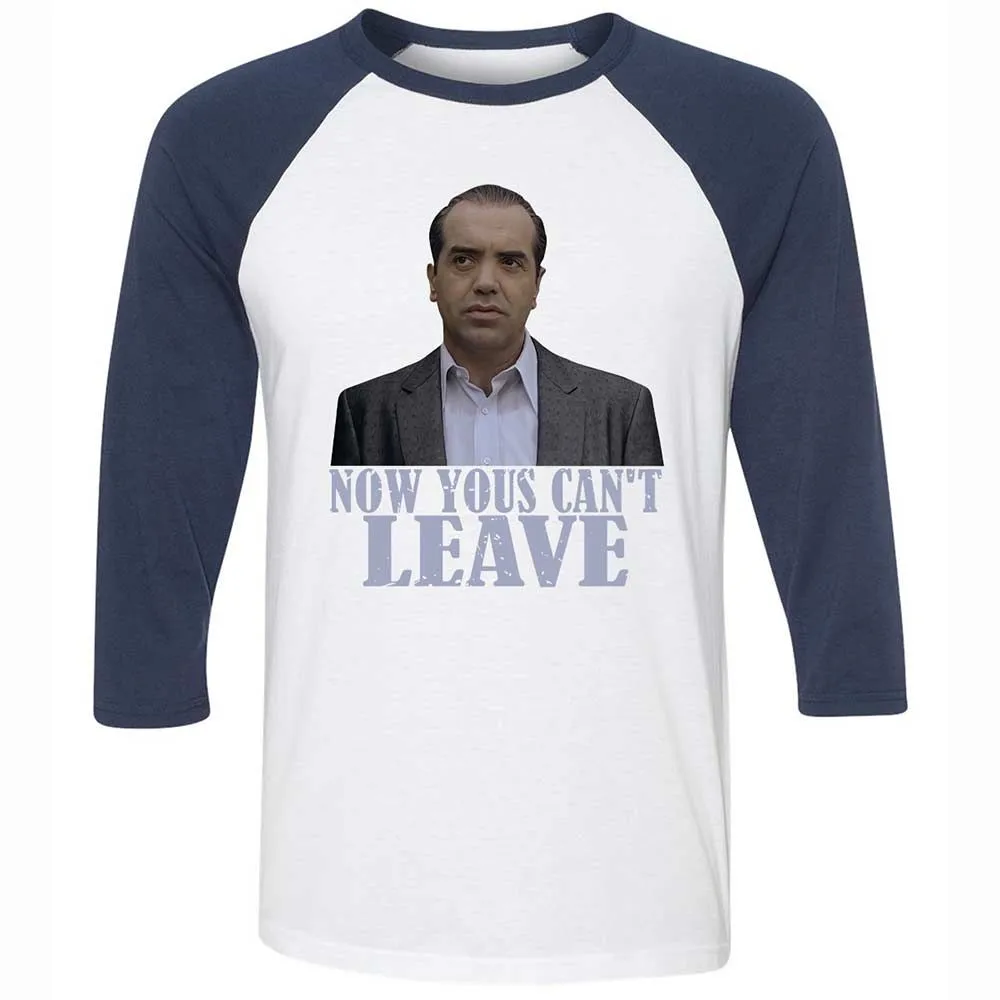 Unisex 3/4 Baseball Tee - MT96VEUY - White/Navy - 8