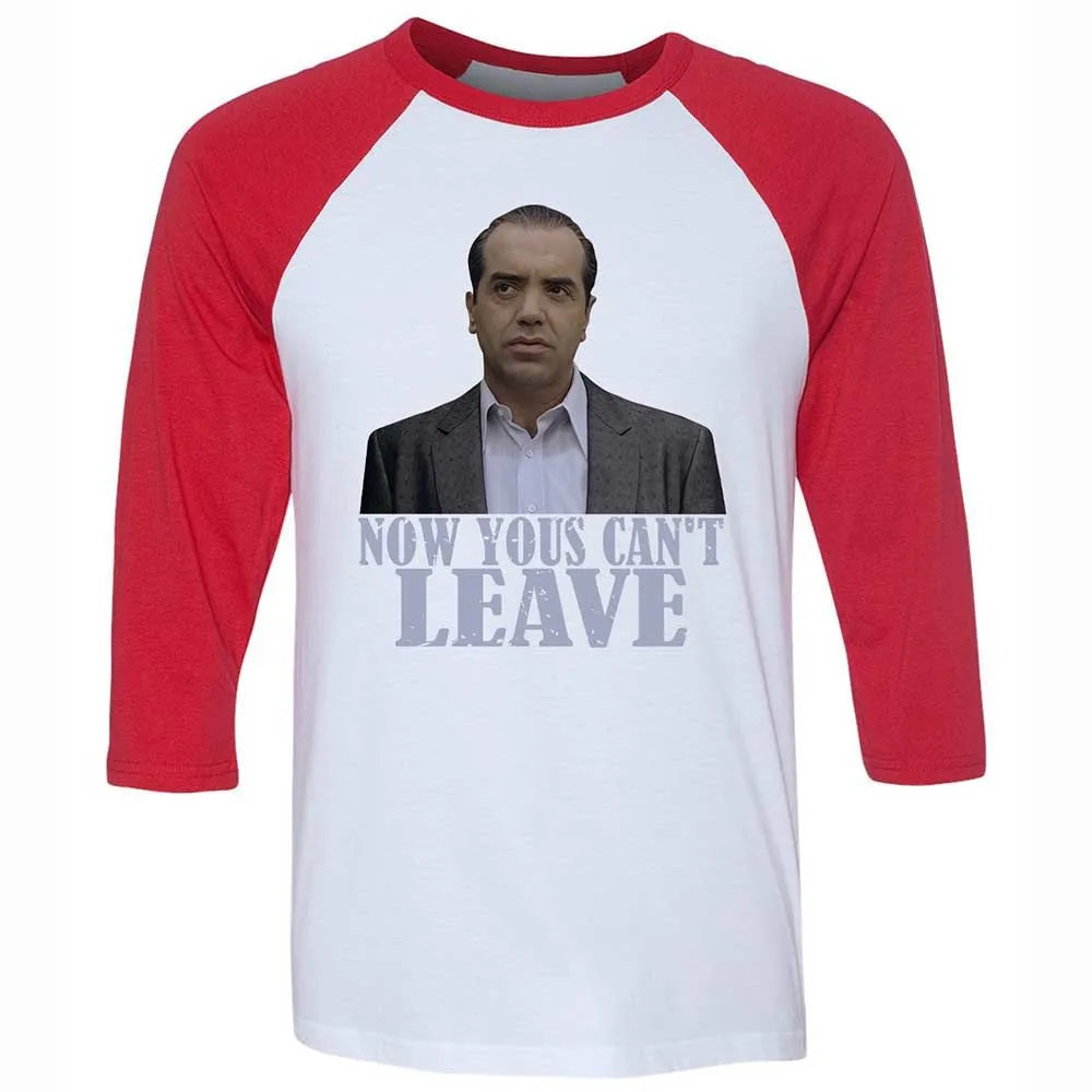 Unisex 3/4 Baseball Tee - MT96VEUY - White/Red - 9