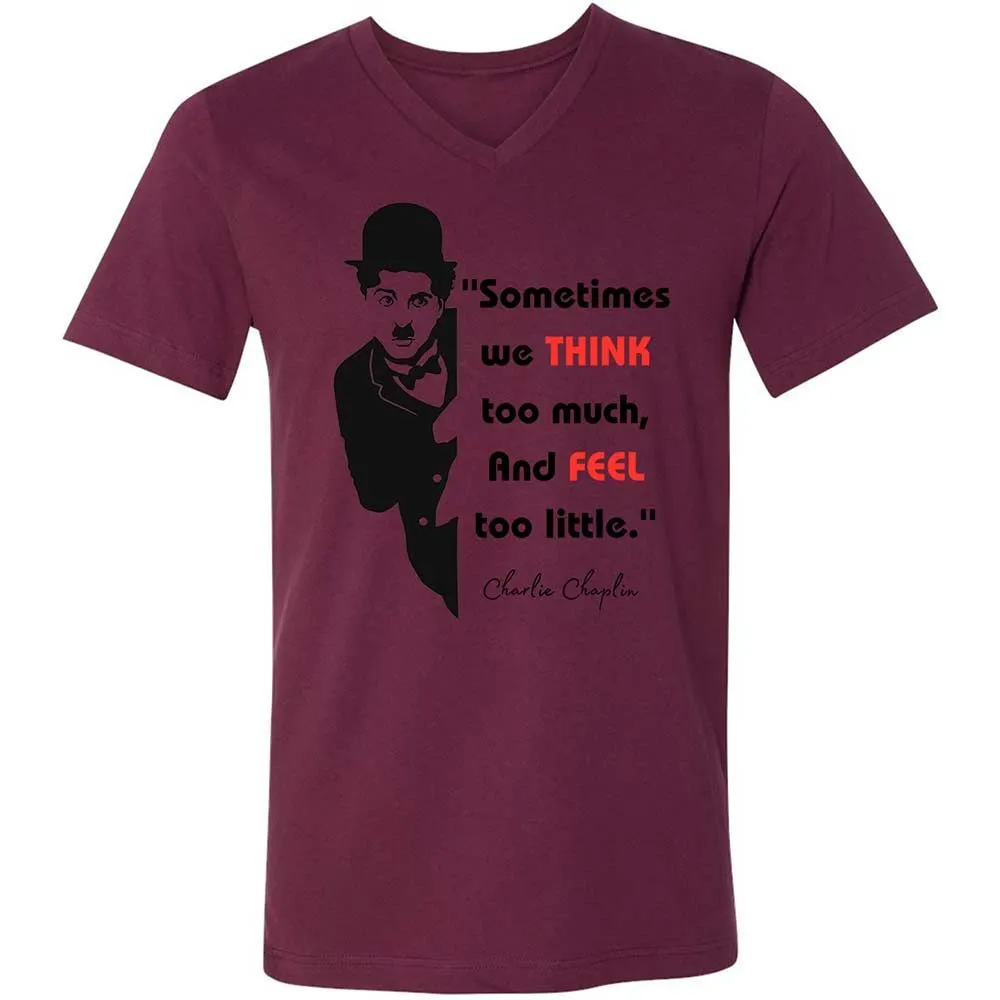 Sometimes we think too much - Maroon - 14