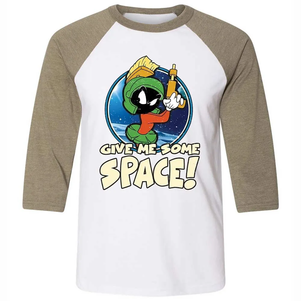Unisex 3/4 Baseball Tee - NPRTPTSP - White/Heather Olive - 4