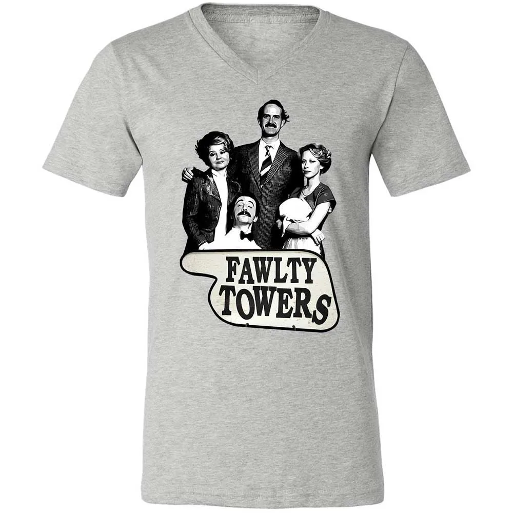 Basil Fawlty - Athletic Heather - 2