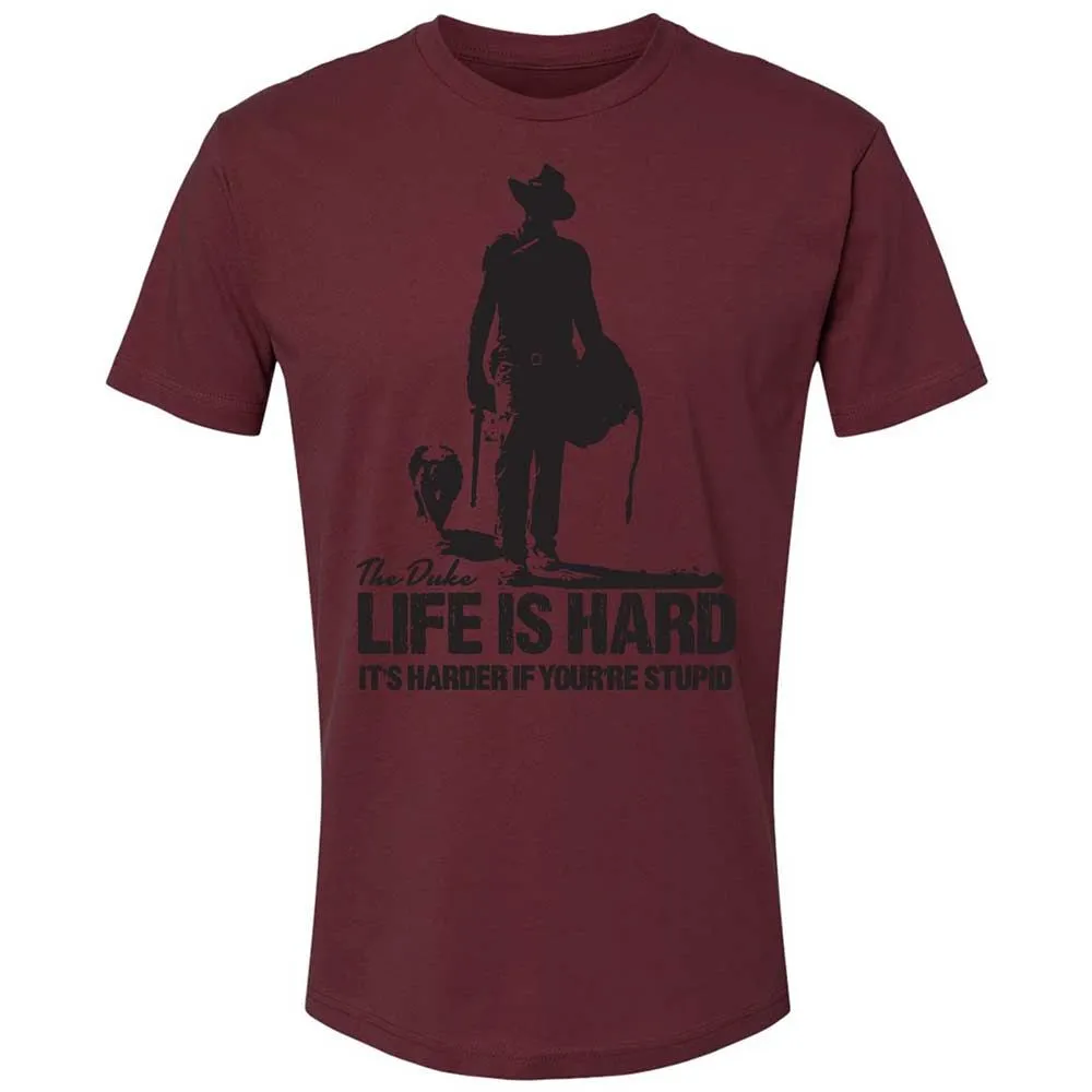 Life is hard - Maroon - 19