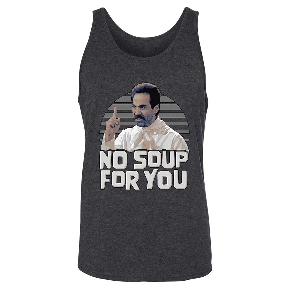 No Soup For You - Dark Grey Heather - 5