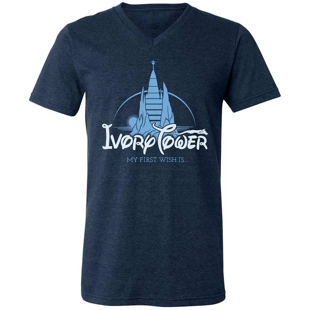 Ivory Tower - Heather Navy - 3