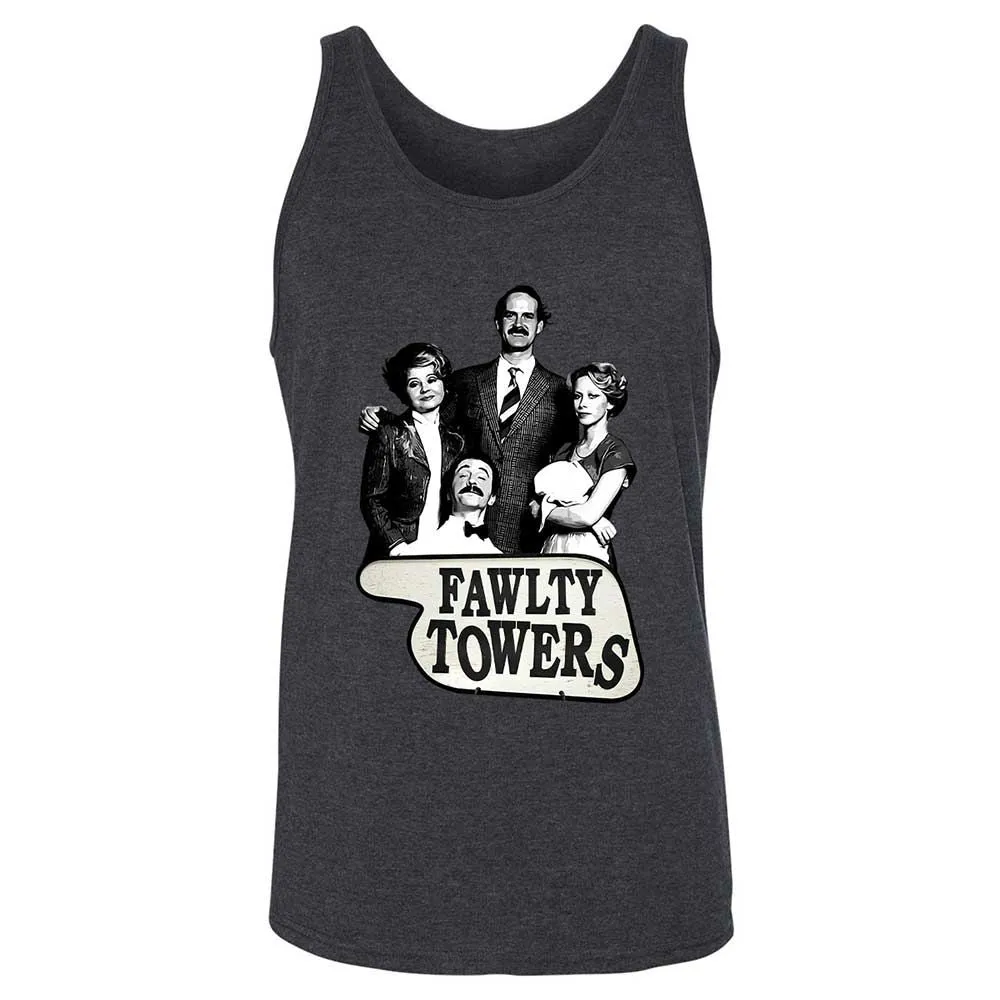 Basil Fawlty - Dark Grey Heather - 10