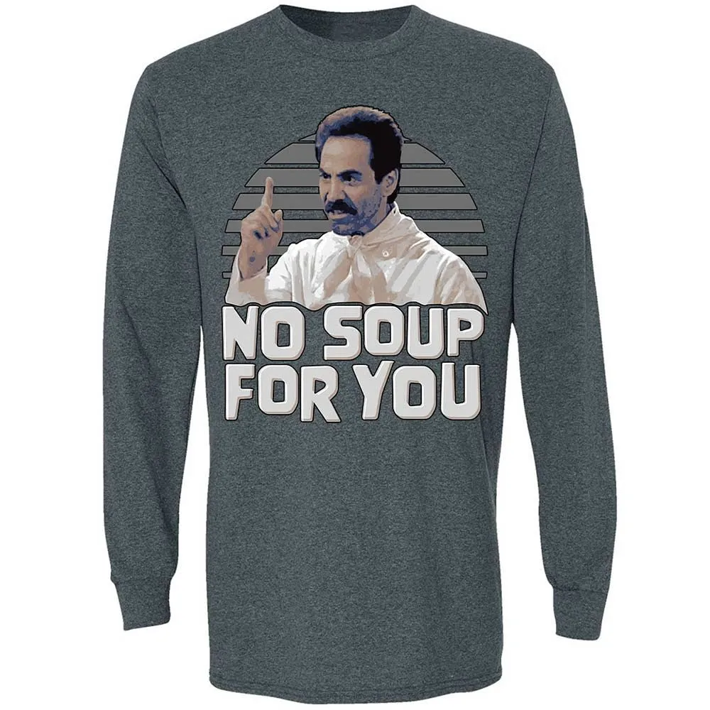 No Soup For You - Dark Heather - 5