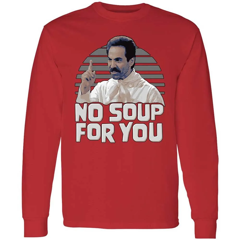 No Soup For You - Red - 11