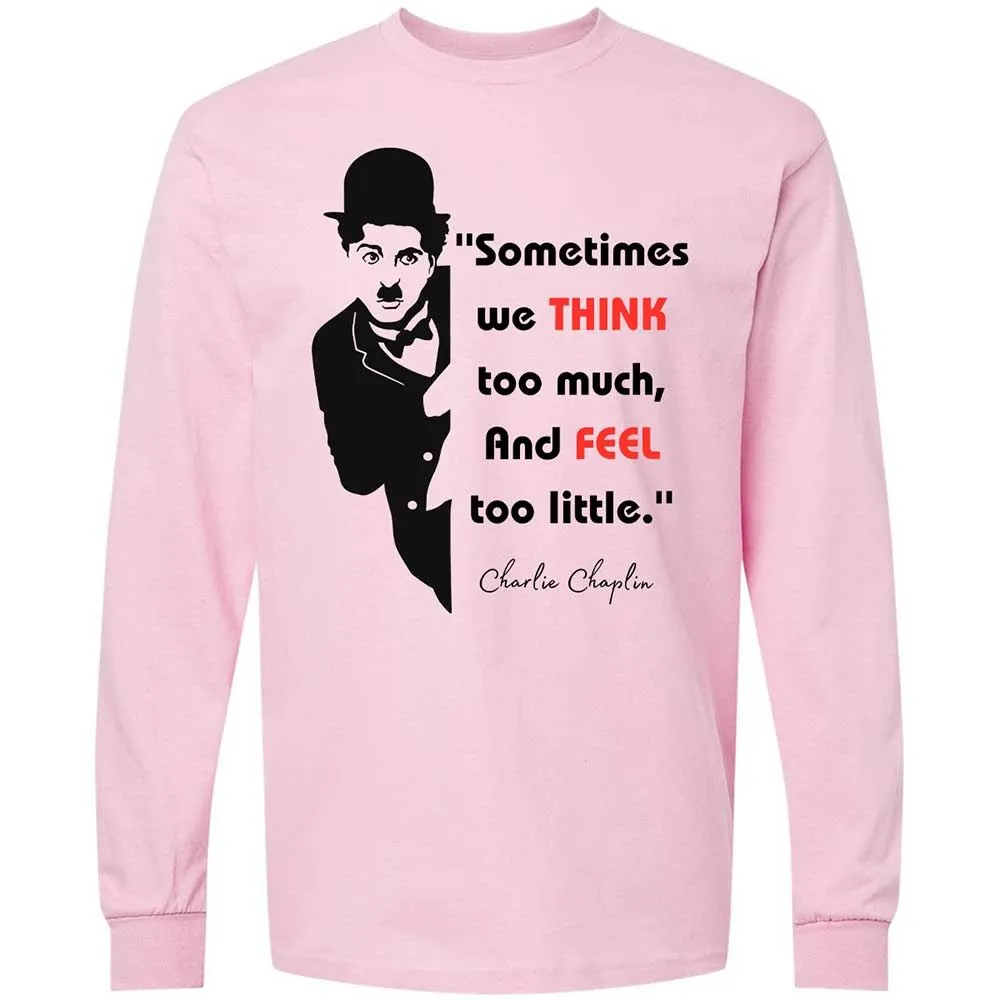 Sometimes we think too much - Light Pink - 6