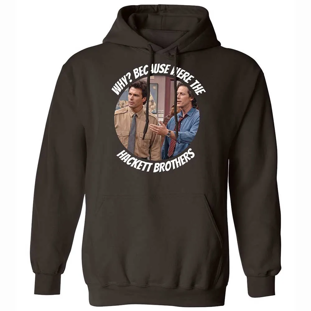 Classic Unisex Hoodie - R7X5J357 - Dark Chocolate - 6