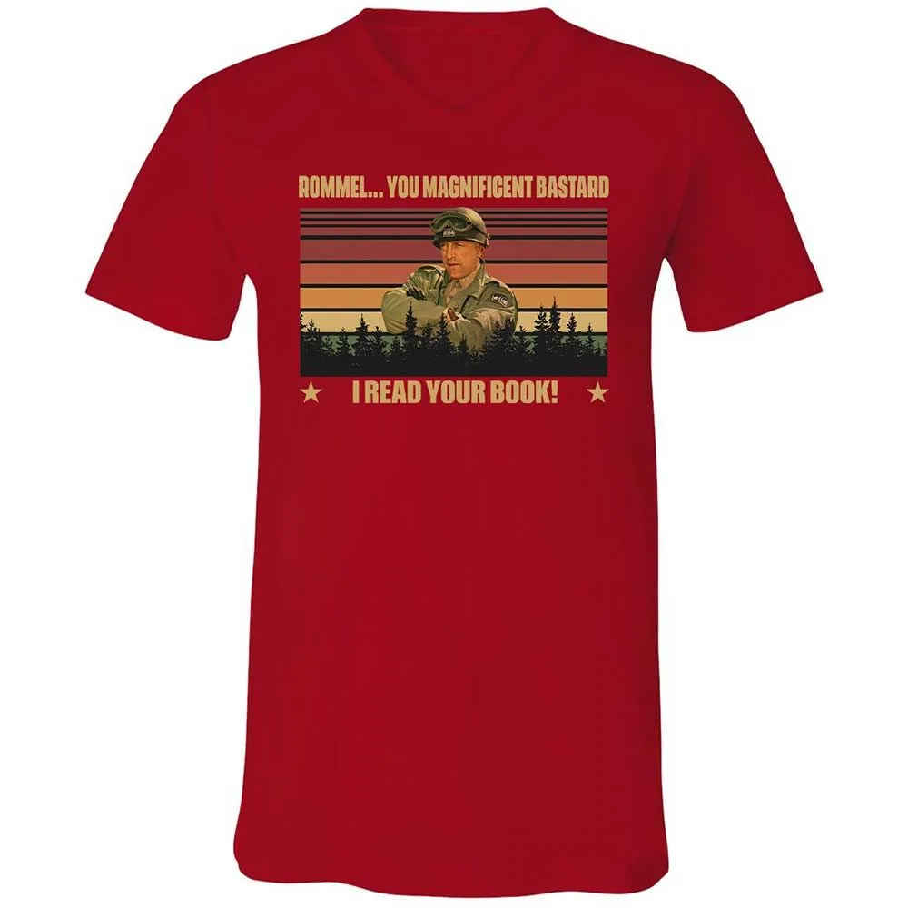 Unisex V-Neck T-Shirt - RA5WNKBZ - Red - 6