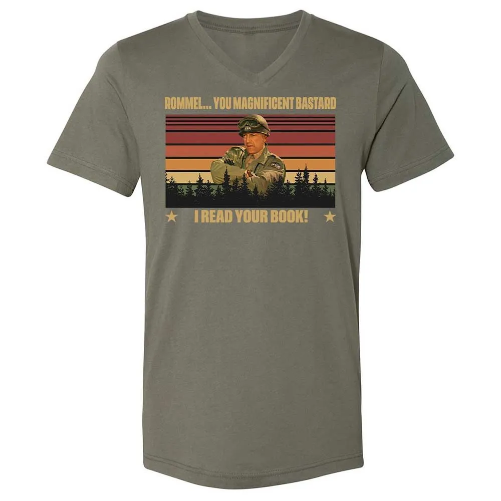 Unisex V-Neck T-Shirt - RA5WNKBZ - Military Green - 11