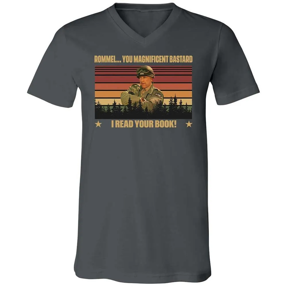 Unisex V-Neck T-Shirt - RA5WNKBZ - Asphalt - 13