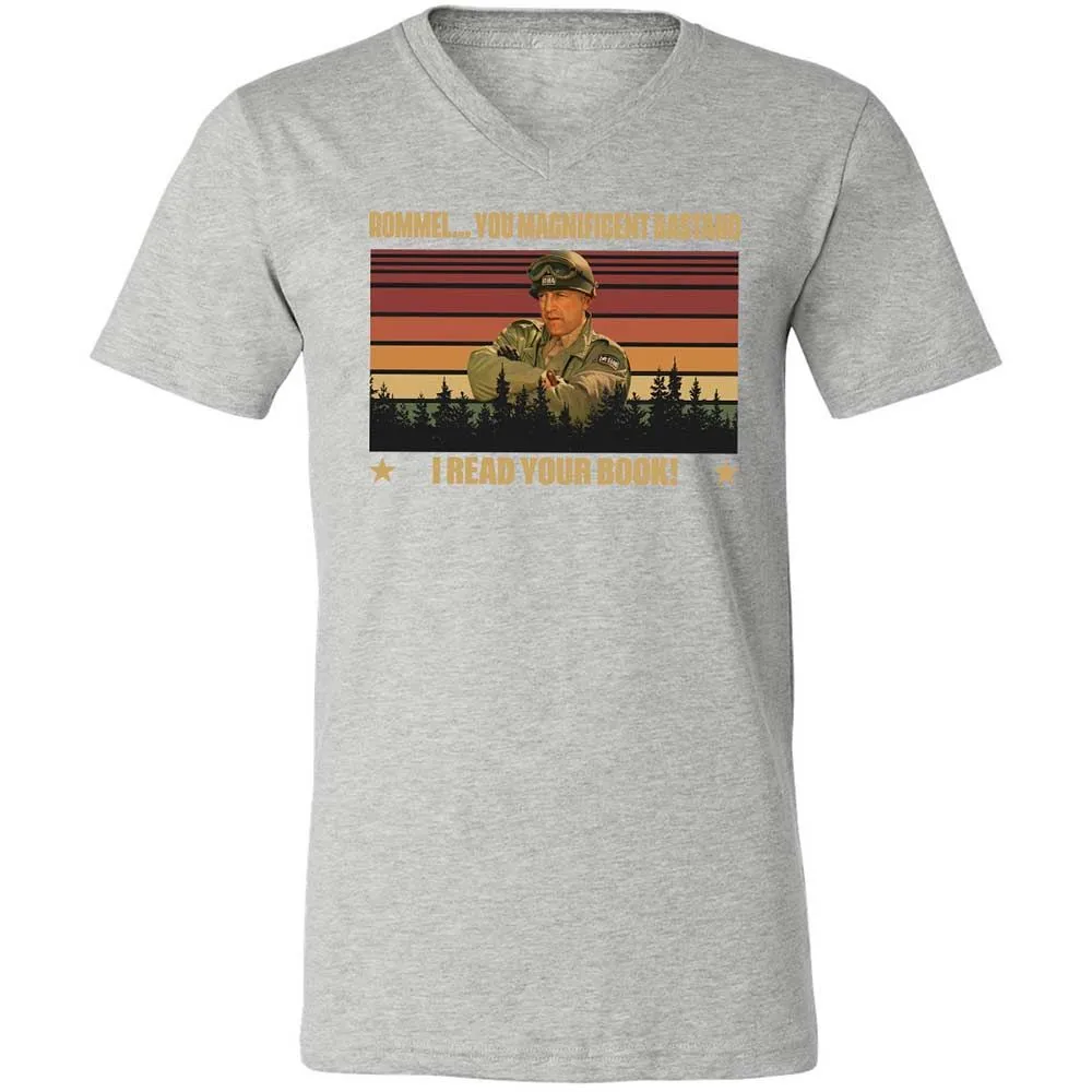 Unisex V-Neck T-Shirt - RA5WNKBZ - Athletic Heather - 15