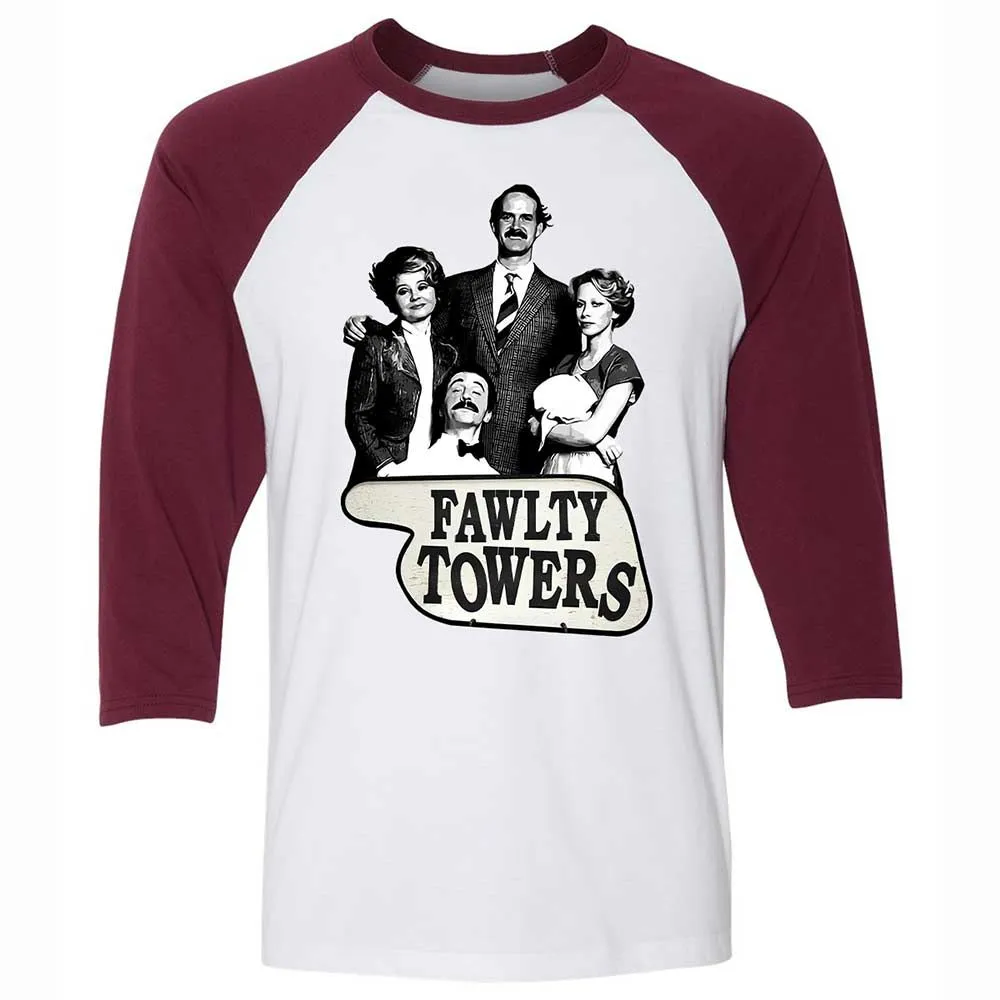 Basil Fawlty - White/Maroon - 7