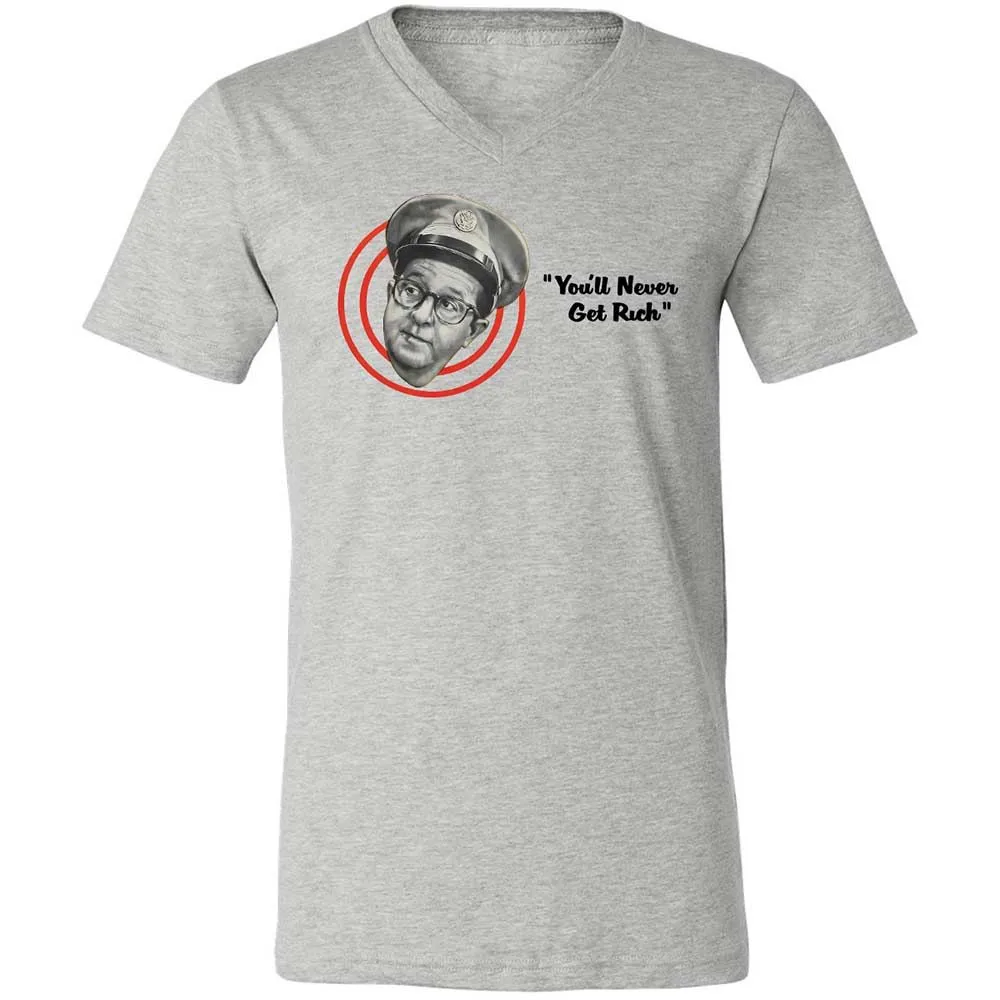 Unisex V-Neck T-Shirt - L3WWZC14 - Athletic Heather - 2