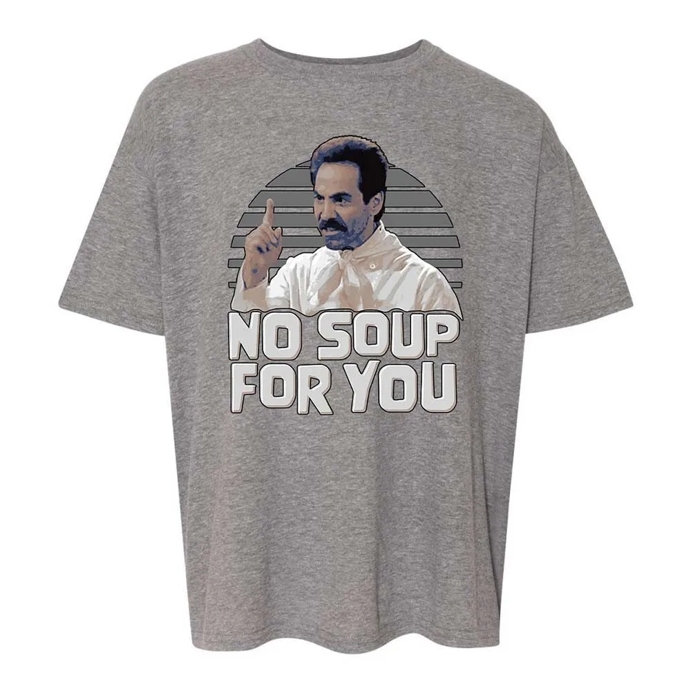 No Soup For You - Graphite Heather - 12