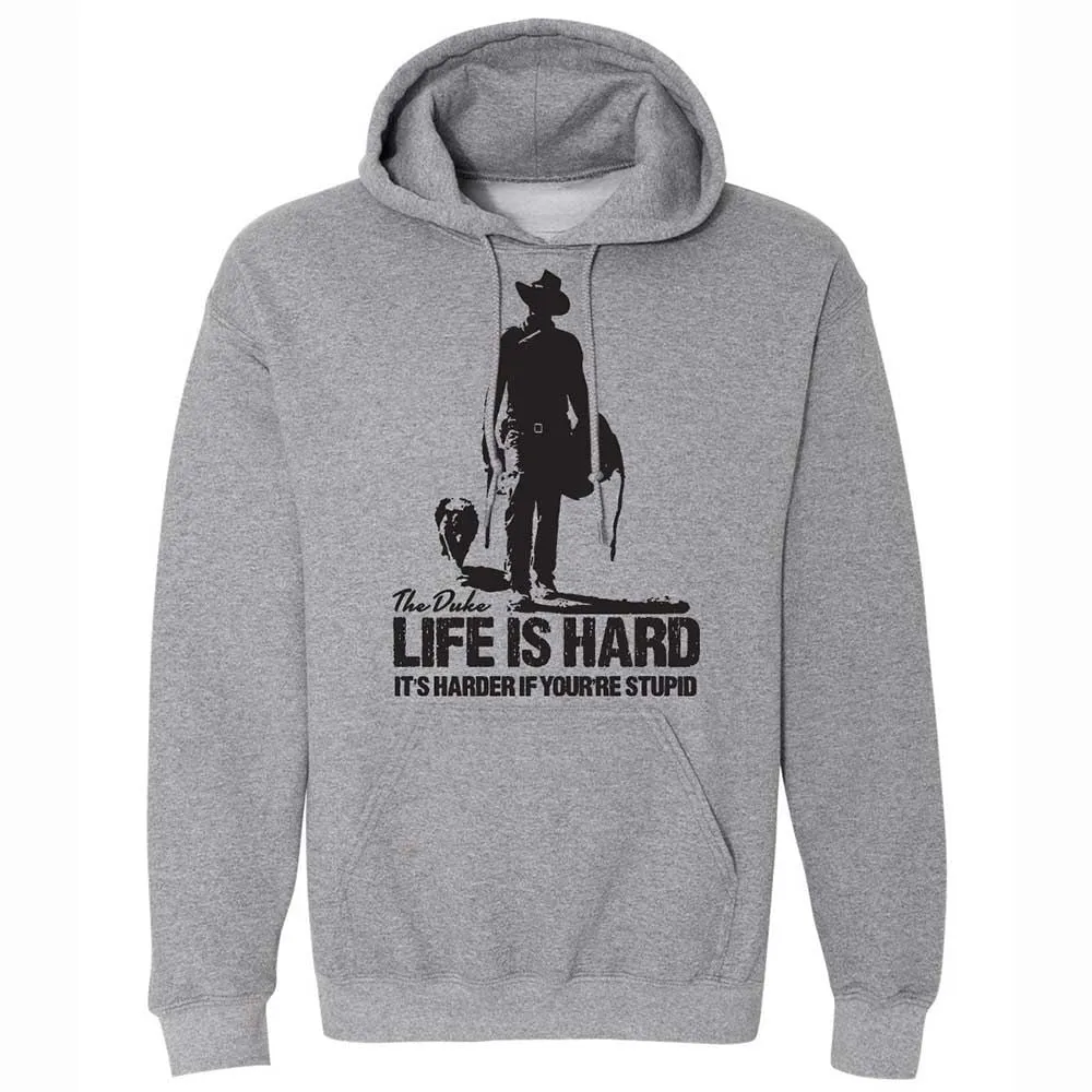 Life is hard - Graphite Heather - 17