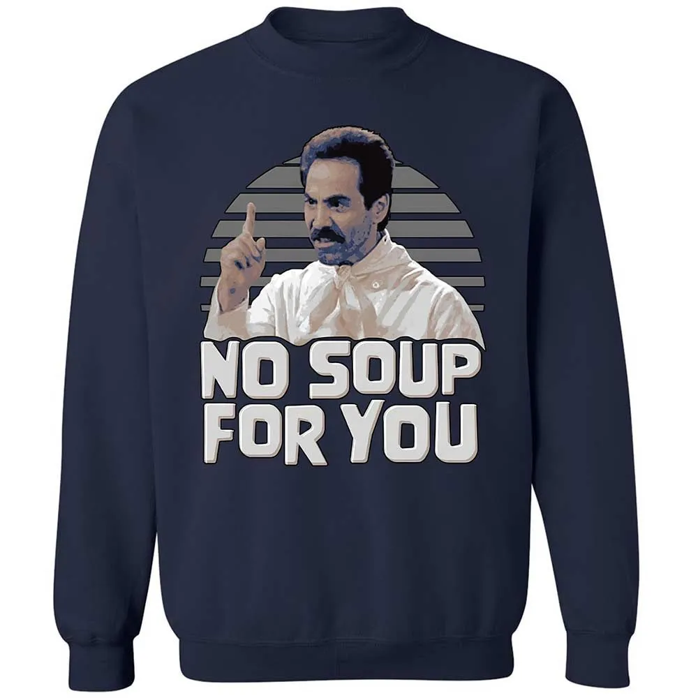 No Soup For You - Navy - 2