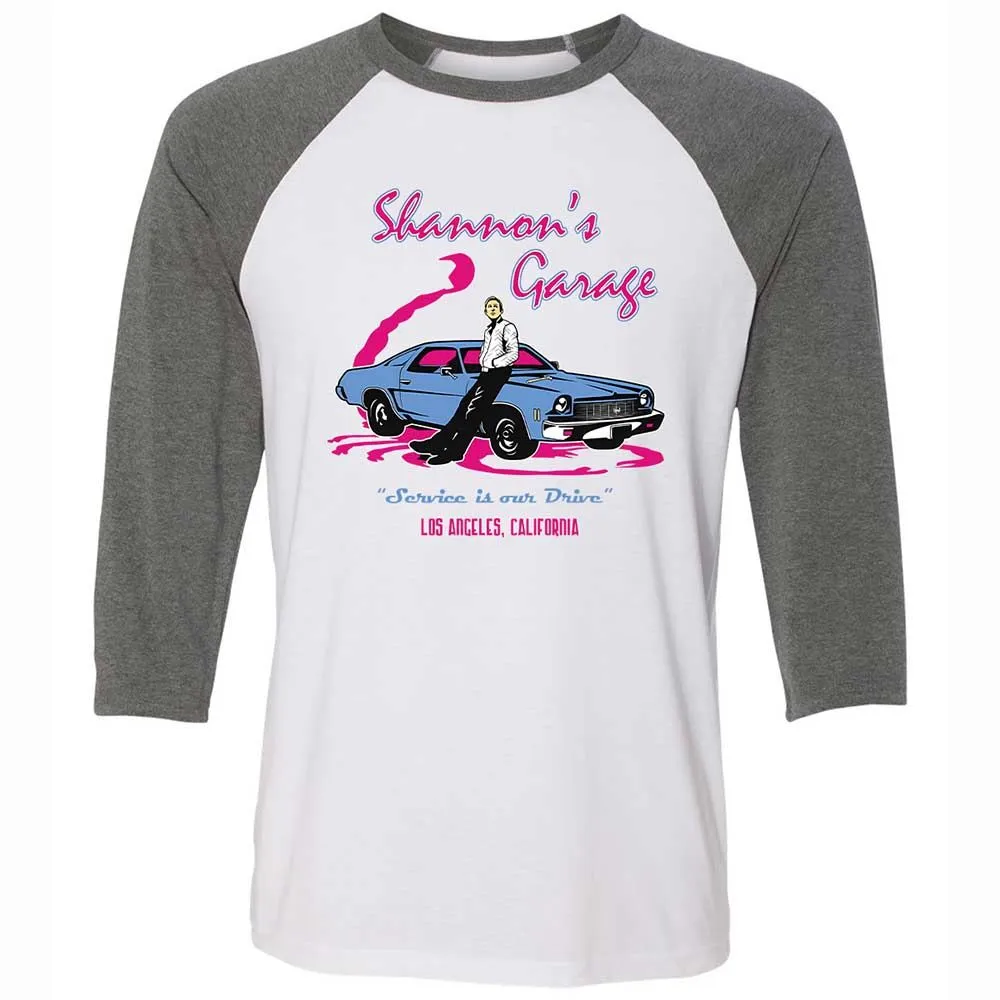 Shannon's Garage - White/Deep Heather - 11