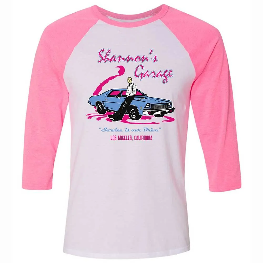 Shannon's Garage - White/Neon Pink - 12