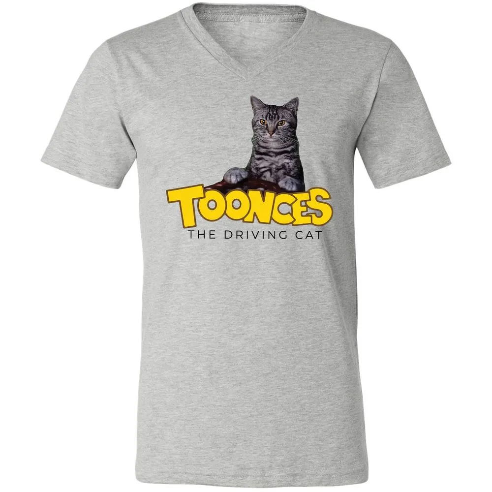 Unisex V-Neck T-Shirt - SN7WGWV3 - Athletic Heather - 2