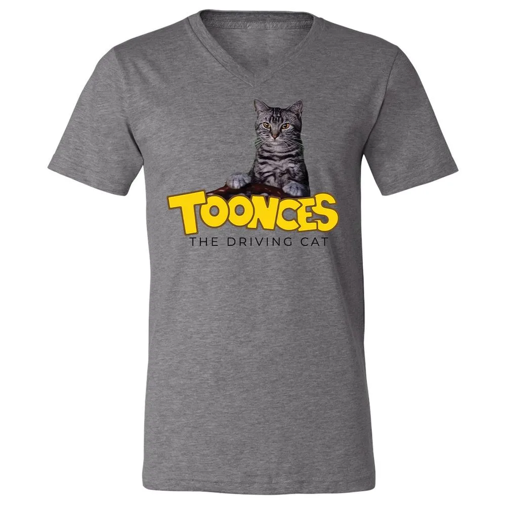 Unisex V-Neck T-Shirt - SN7WGWV3 - Deep Heather - 9