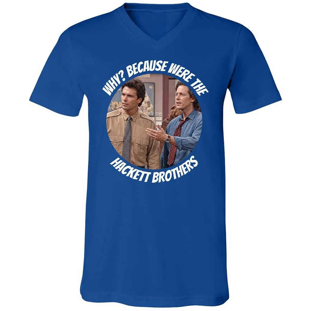 Unisex V-Neck T-Shirt - 1LP18TTS - True Royal - 4