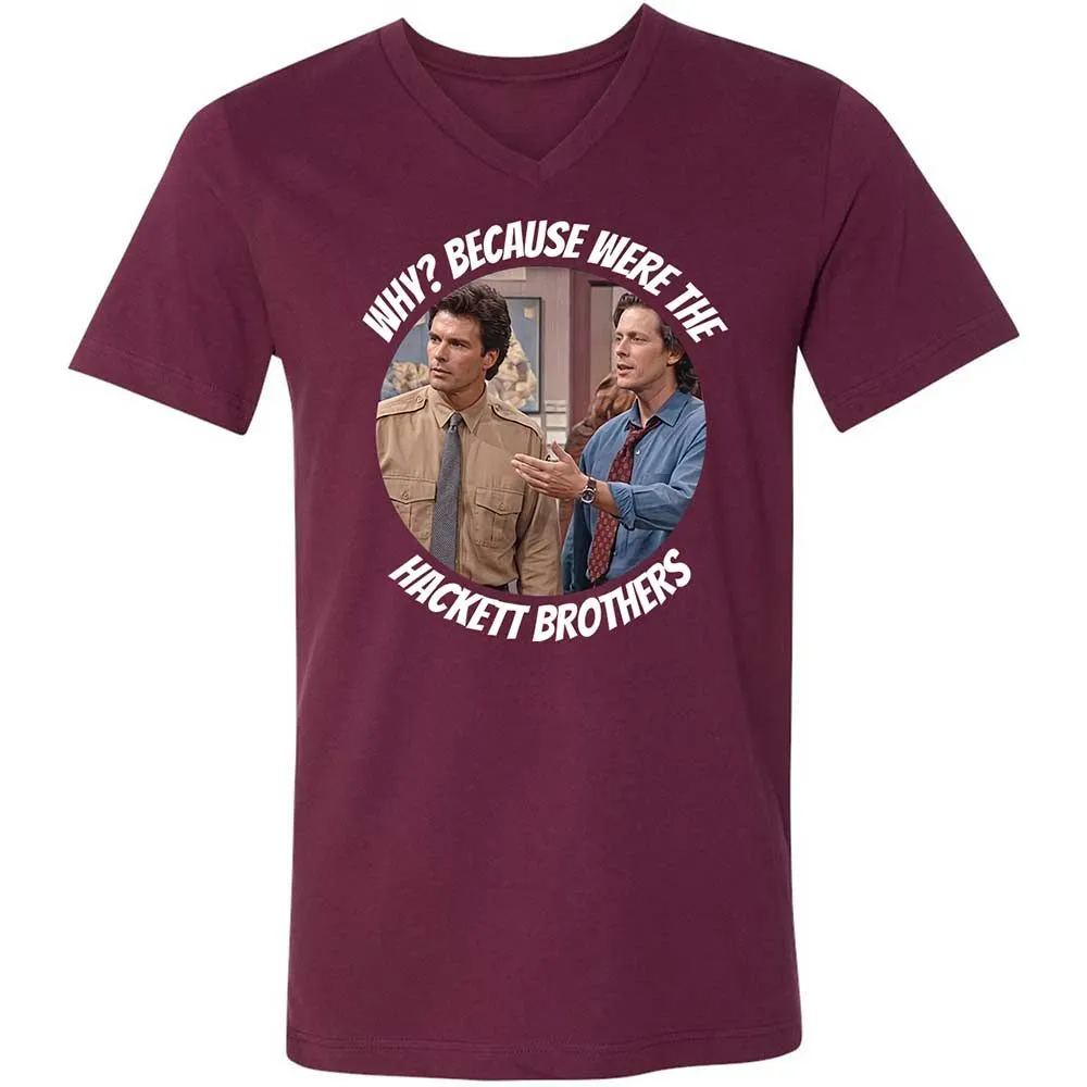 Unisex V-Neck T-Shirt - 1LP18TTS - Maroon - 8