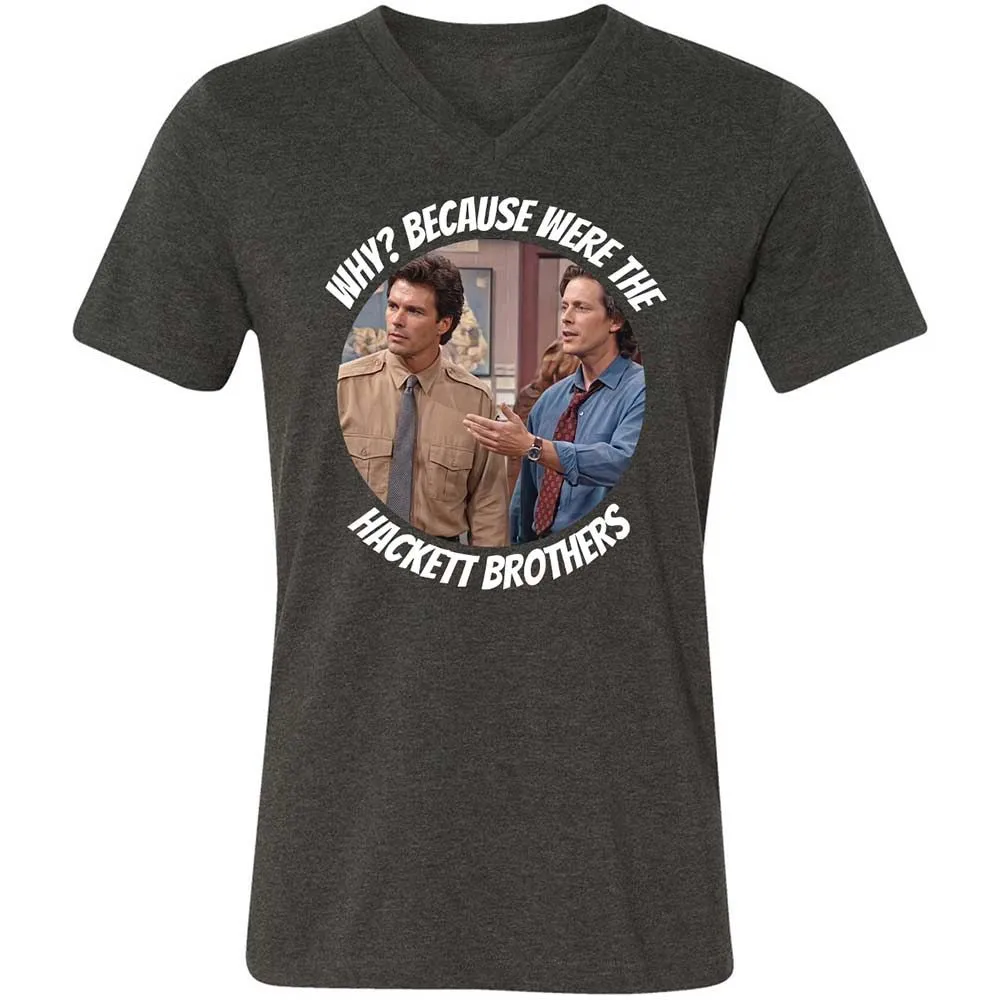 Unisex V-Neck T-Shirt - 1LP18TTS - Dark Grey Heather - 9