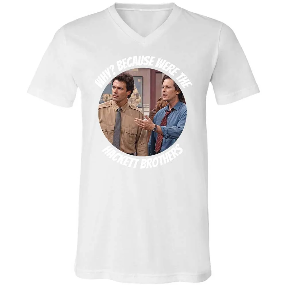 Unisex V-Neck T-Shirt - 1LP18TTS - White - 16