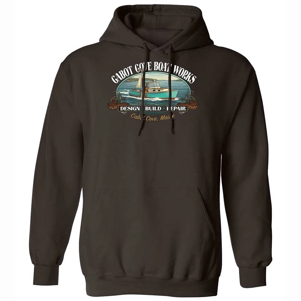 Classic Unisex Hoodie - A1ZMRVYU - Dark Chocolate - 6