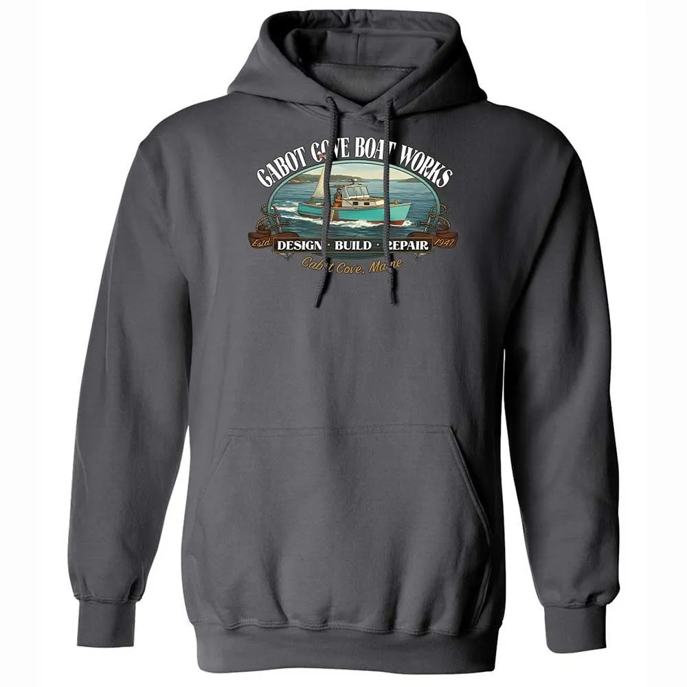 Classic Unisex Hoodie - A1ZMRVYU - Charcoal - 8