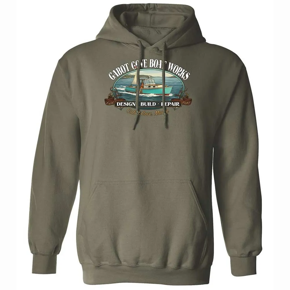 Classic Unisex Hoodie - A1ZMRVYU - Military Green - 9