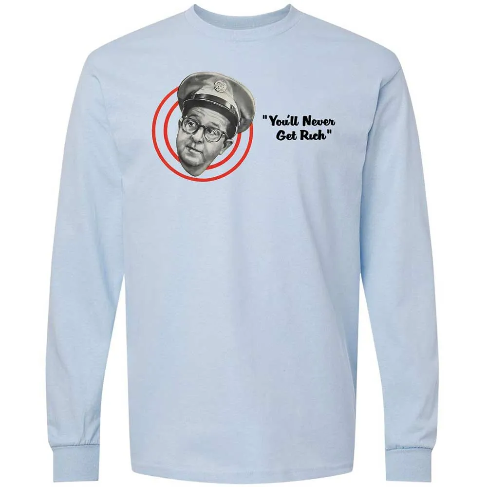 Long Sleeve T-Shirt - HP8TC6KF - Light Blue - 4