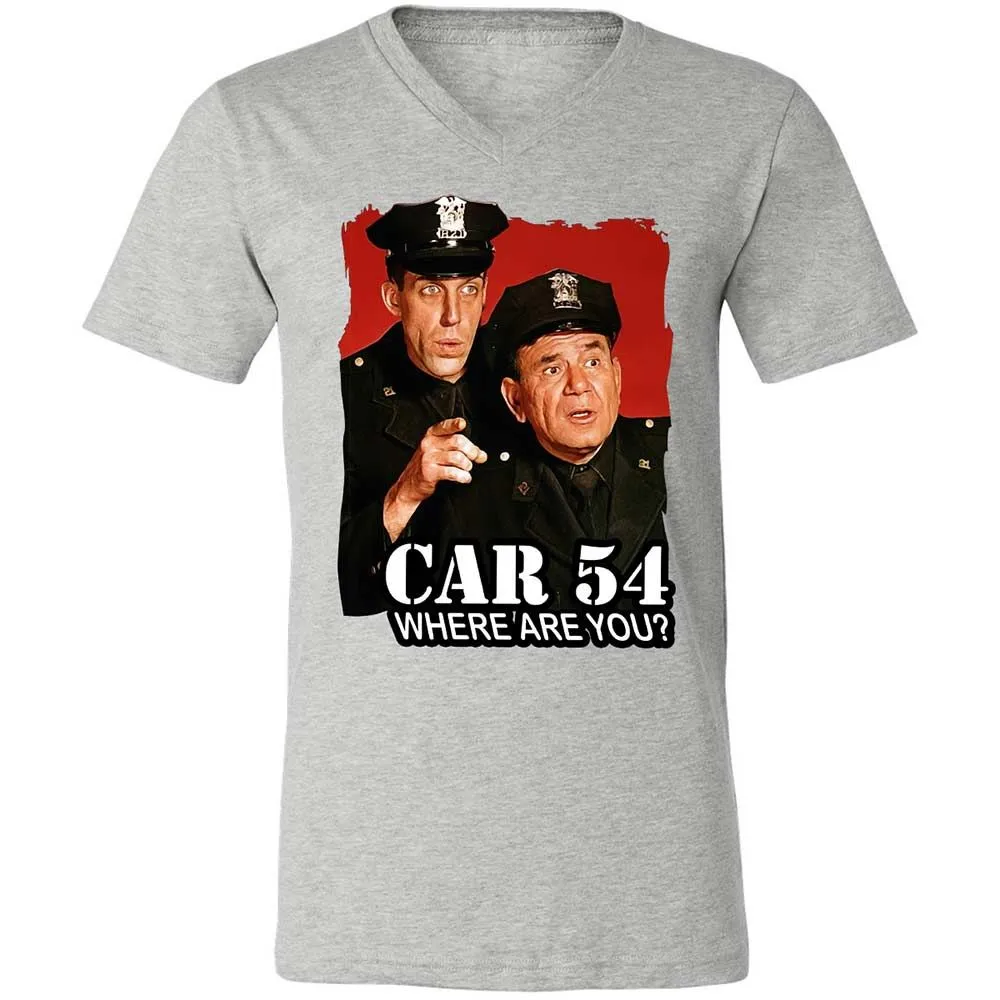 Unisex V-Neck T-Shirt - G4WAZ7GJ - Athletic Heather - 15