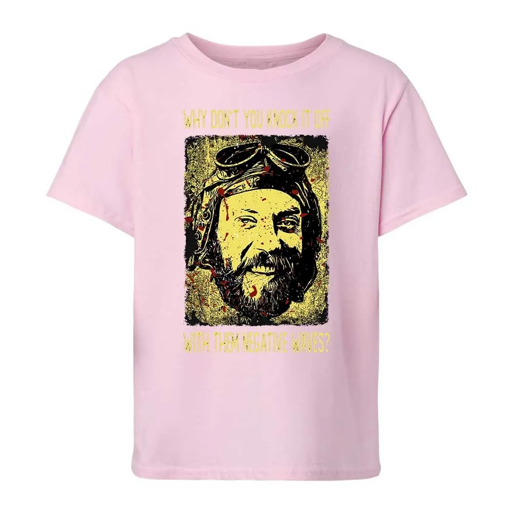 Why don't you knock it off with them negative waves? - Light Pink - 7
