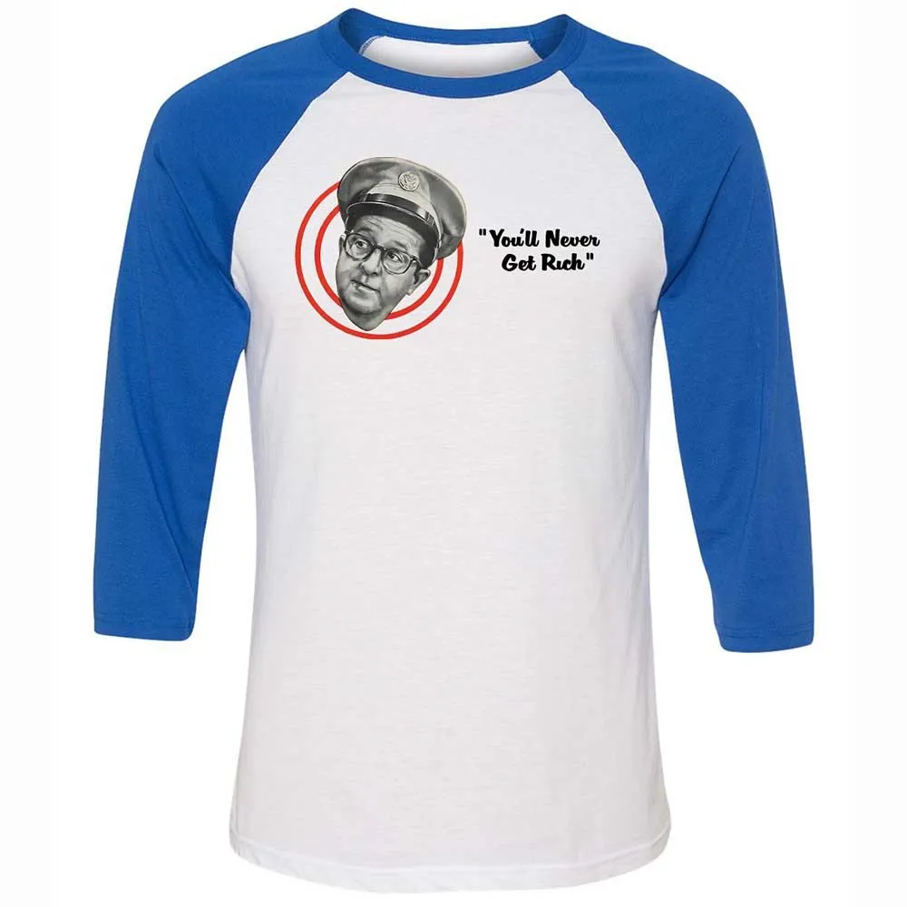 Unisex 3/4 Baseball Tee - 3MMGKA4D - White/True Royal - 10