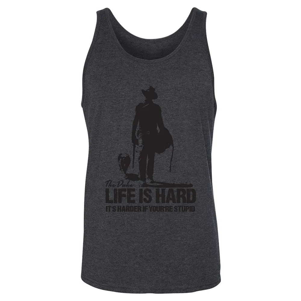 Life is hard - Dark Grey Heather - 10