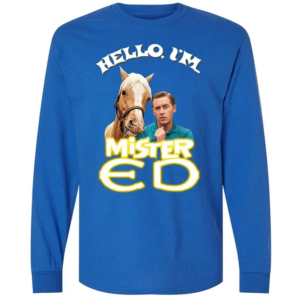 Long Sleeve T-Shirt - 6N3S8N2Z - Royal - 3