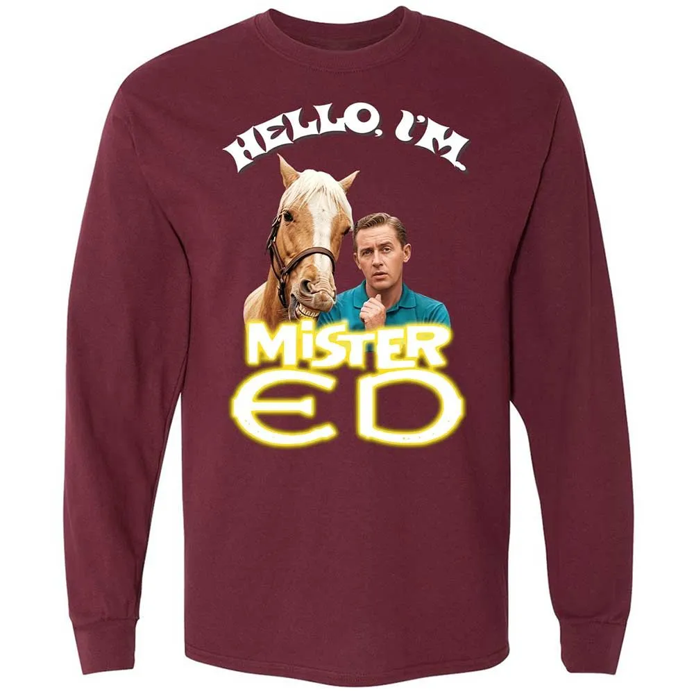 Long Sleeve T-Shirt - 6N3S8N2Z - Maroon - 6
