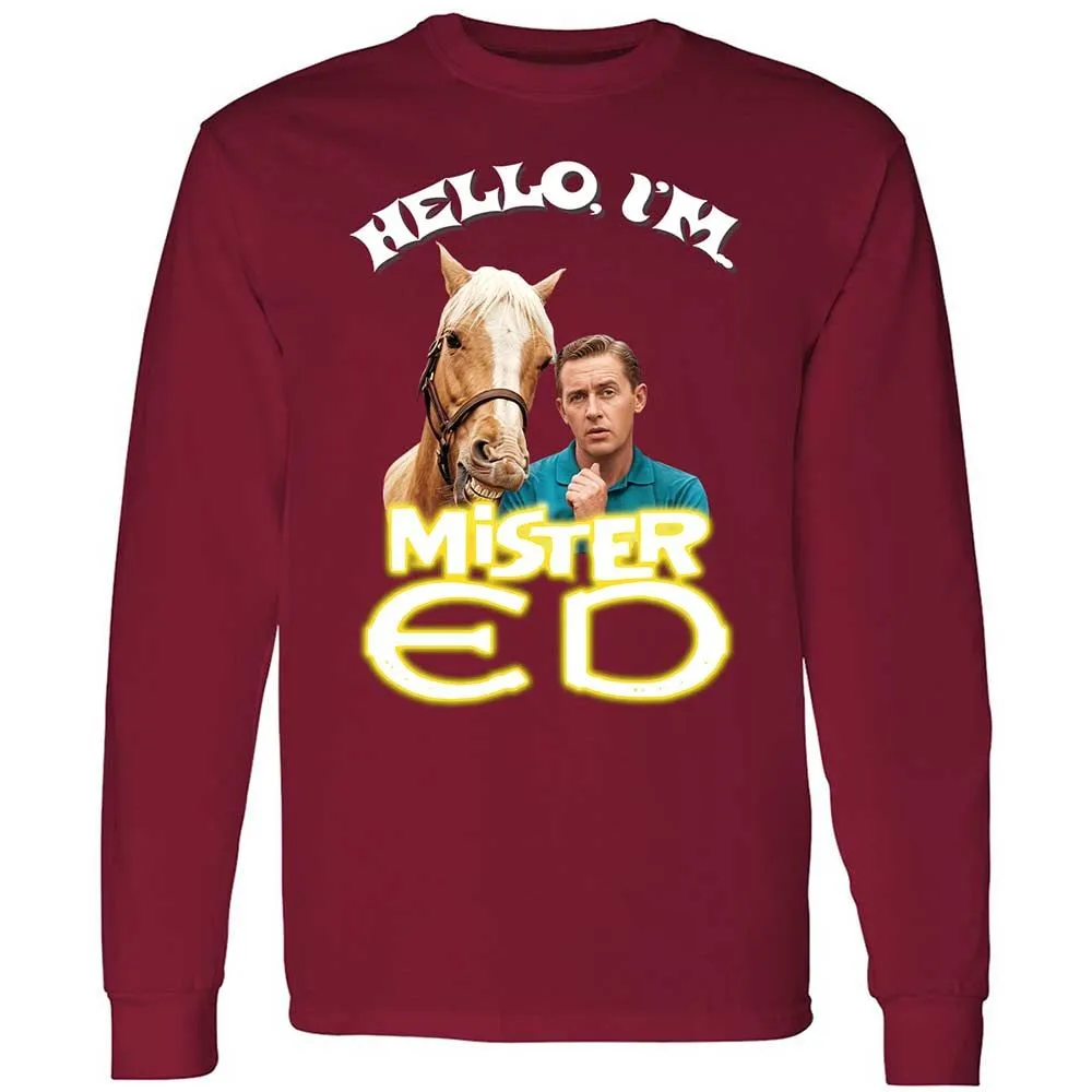 Long Sleeve T-Shirt - 6N3S8N2Z - Cardinal Red - 7