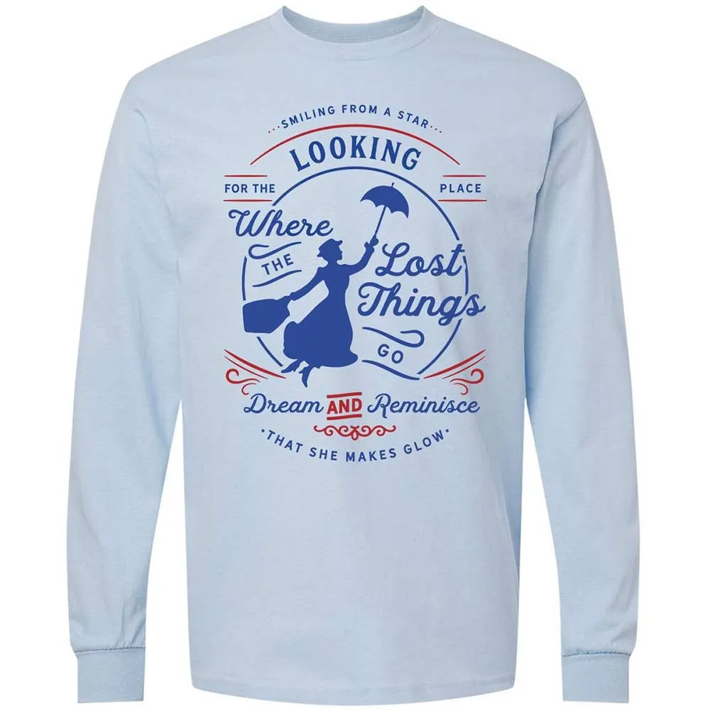Long Sleeve T-Shirt - D8G1LR9V - Light Blue - 4