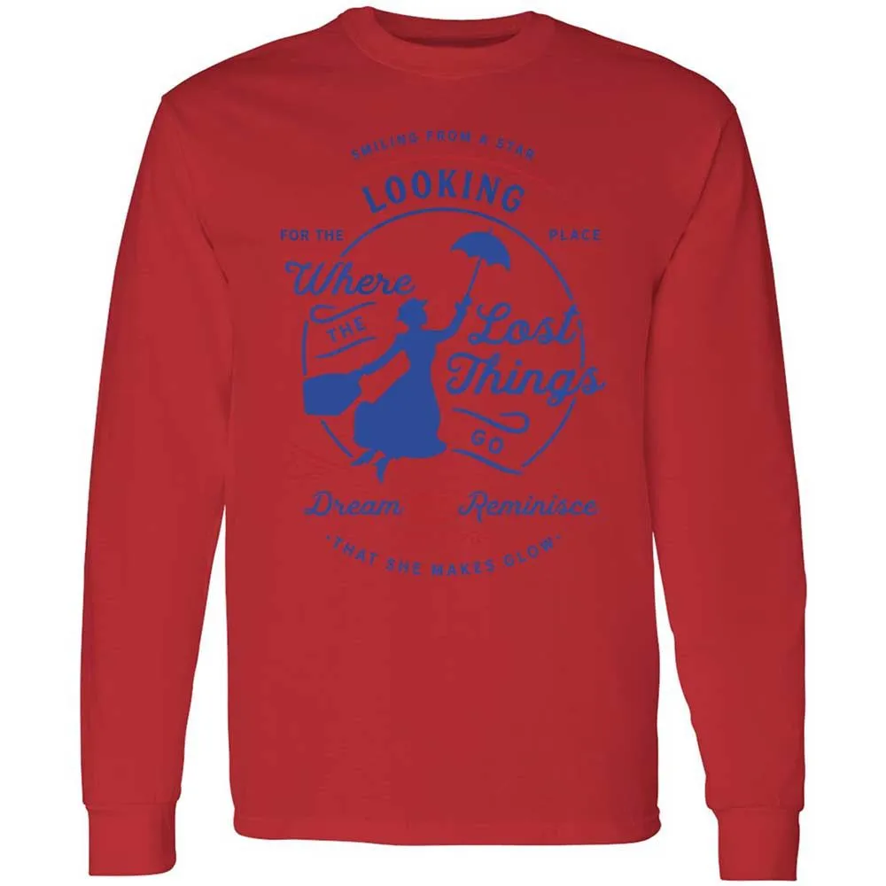 Long Sleeve T-Shirt - D8G1LR9V - Red - 8