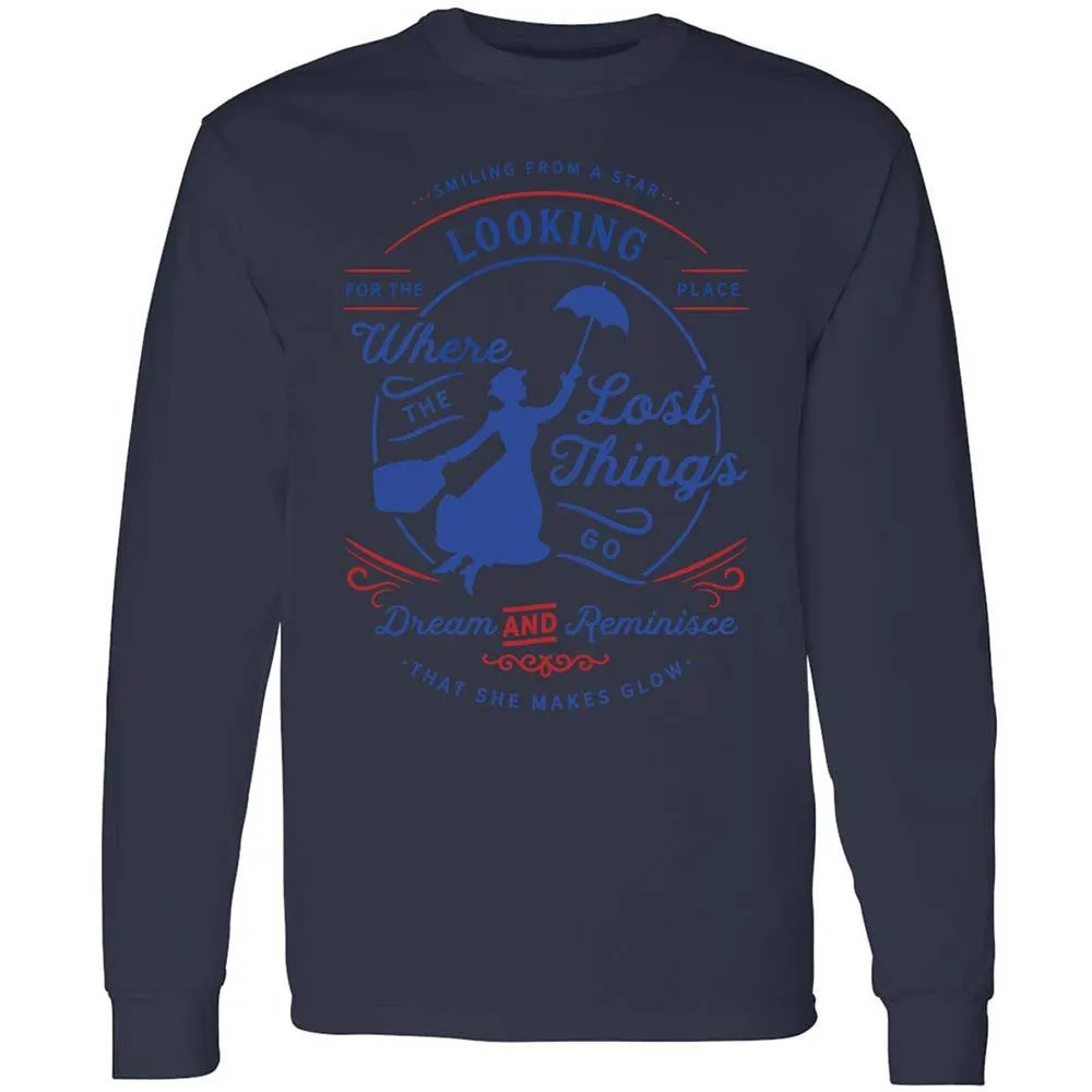 Long Sleeve T-Shirt - D8G1LR9V - Navy - 13