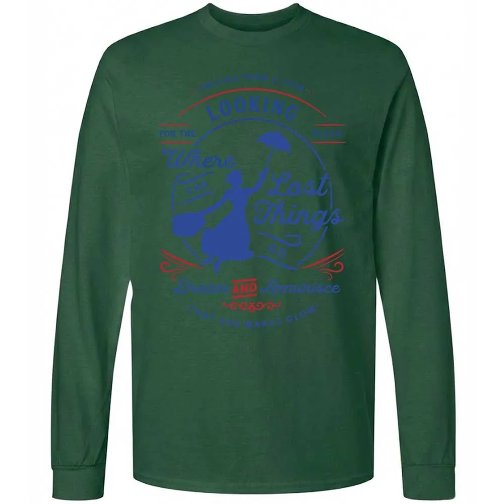 Long Sleeve T-Shirt - D8G1LR9V - Forest Green - 14