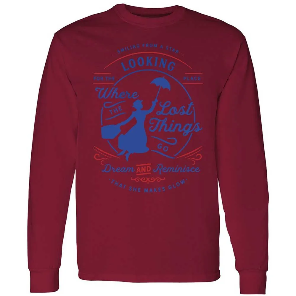 Long Sleeve T-Shirt - D8G1LR9V - Cardinal Red - 17