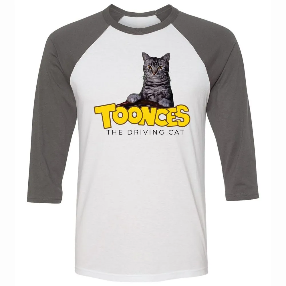 Unisex 3/4 Baseball Tee - N24S4HYC - White/Asphalt - 2